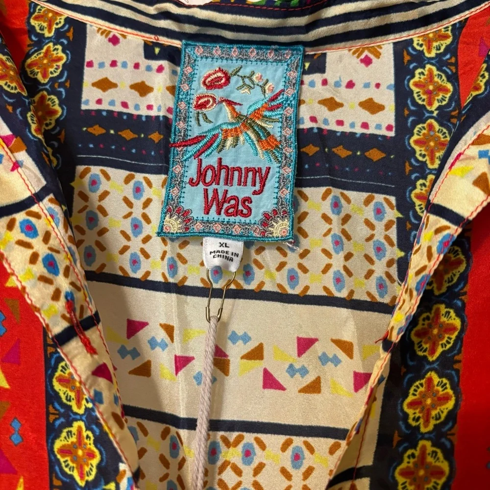 Johnny Was Multicolor Shelby Boho Tunic - Picture 4 of 6
